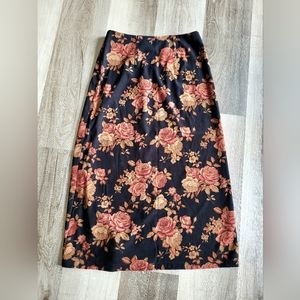 Vintage Handmade Floral Skirt